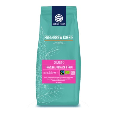 Coffee Fresh Fresh Brew Koffie Giusto BIO