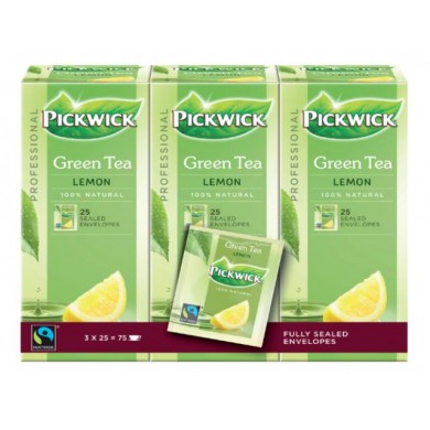 Pickwick Green Tea Lemon Fairtrade