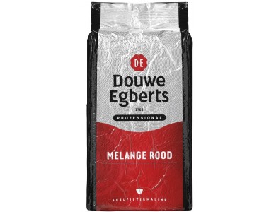 Douwe Egberts Snelfilter Koffie Melange Rood - 6x1000gr.