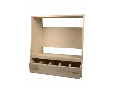 Effe soep display met lade voor soepzakjes