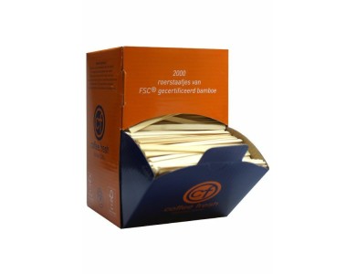 Coffee Fresh Roerstaafjes Bamboe - FSC