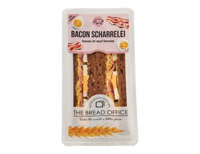 Sandwich bacon scharrelei meergranen