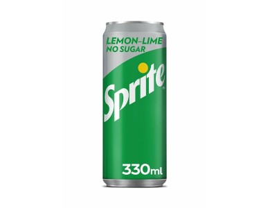 Sprite zero sleek blik