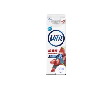 Vifit aardbei / 500 ml