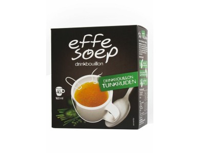 Effe soep Drinkbouillon Tuinkruiden - sachets