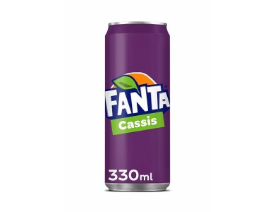 Fanta Cassis sleek blik