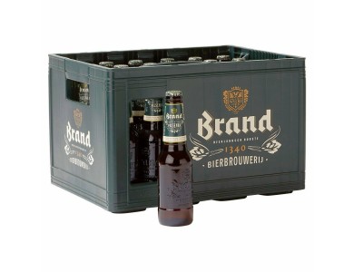 Brand bier krat