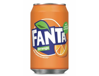 Fanta Orange blik