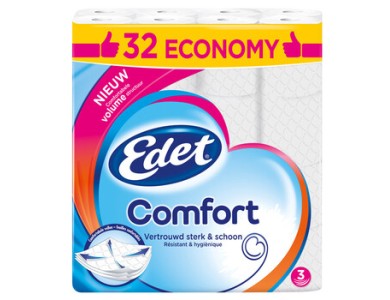 Toiletpapier 3-laags 250 vel - Edet