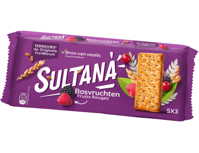 Sultana Fruitbiscuit Bosvruchten