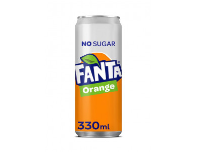 Fanta Orange Zero sleek blik