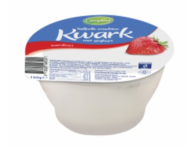 Campina vruchtenkwark Aardbei