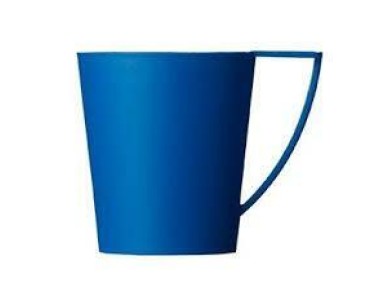 Bekerhouder blauw - 150cc - Cupcare