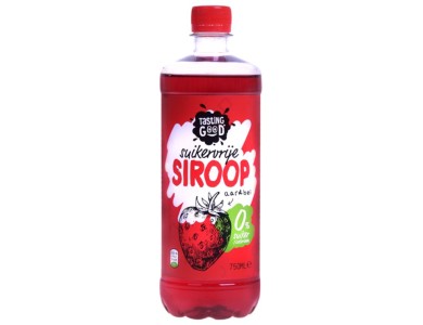 Siroop aardbei suikervrij - Tasting Good