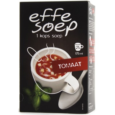 Effe soep Tomaat - zakjes