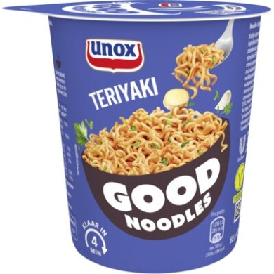 Noodles bekercup Teriyaki - Unox - 350ml.