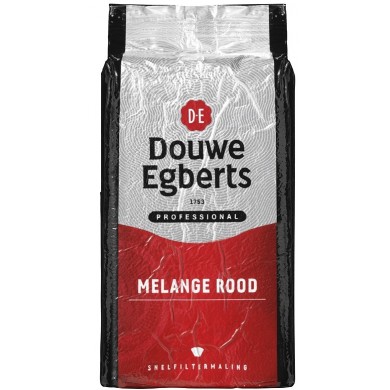 Douwe Egberts Snelfilter Koffie Melange Rood - 6x1000gr.