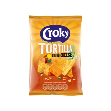 Chips Tortilla nacho cheese Croky