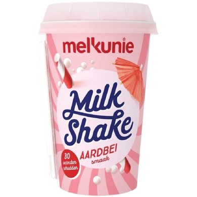 Milkshake aardbei - Melkunie