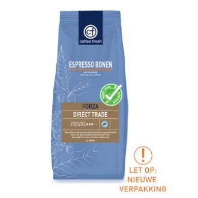 Coffee Fresh Espressobonen FORZA RFA (losse zak)