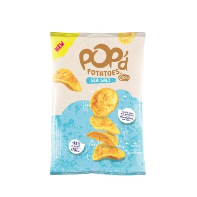 Croky Pop'd chips Sea salt