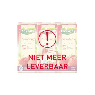 Pickwick thee Aardbei