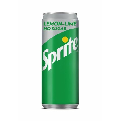 Sprite zero sleek blik