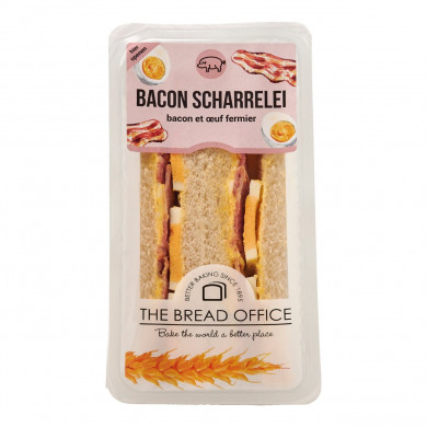Sandwich bacon scharrelei wit