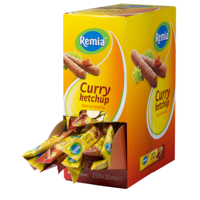 Remia Curry Ketchup sachets
