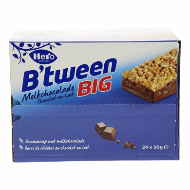 Hero B'tween graanreep Melkchocolade