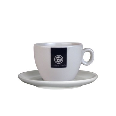 Coffee Fresh cappuccino kop en schotel - 190cc