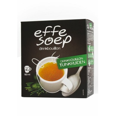 Effe soep Drinkbouillon Tuinkruiden - sachets