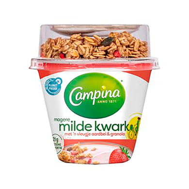 Kwark Aardbei - Campina