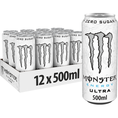 Monster Ultra White Energy blik