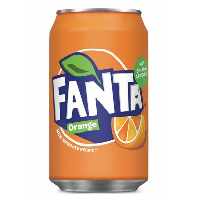 Fanta Orange blik
