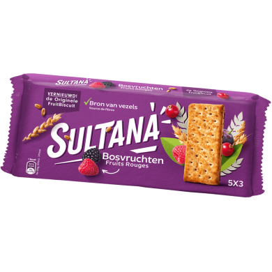 Sultana Fruitbiscuit Bosvruchten