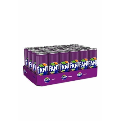 Fanta Cassis sleek blik