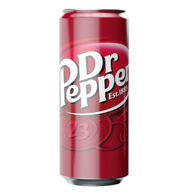 Dr. Pepper sleek blik