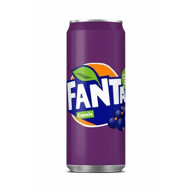 Fanta Cassis sleek blik