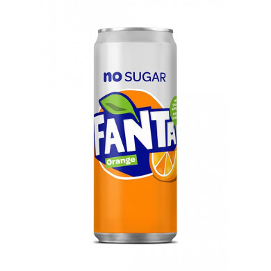 Fanta Orange Zero sleek blik