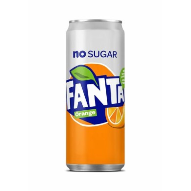 Fanta Orange Zero sleek blik