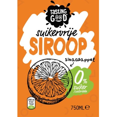 Siroop sinaasappel suikervrij - Tasting Good